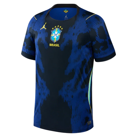 Brazil National Team Jordan Brand 2026 Away Stadium Replica Jersey - Blue