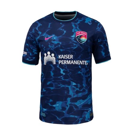 San Diego Wave FC Nike 2026 Secondary Stadium Replica Jersey - Navy