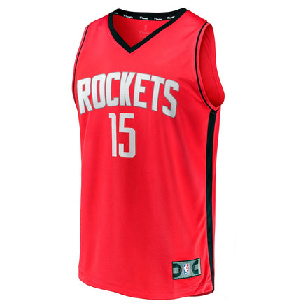 Reed Sheppard Houston Rockets Fanatics 2024 NBA Draft Fast Break Player Jersey - Icon Edition - Red