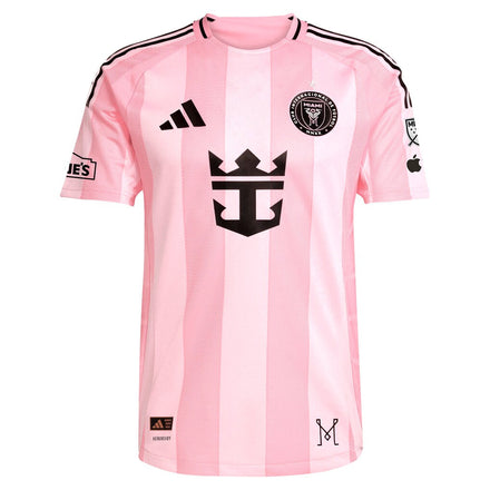 Inter Miami CF adidas 2025 Euforia On-Field Authentic Custom Jersey - Pink