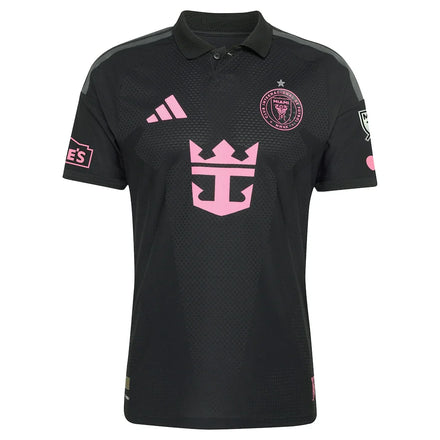 Inter Miami CF adidas 2026 Presagio On-Field Authentic Patch Custom Jersey - Black