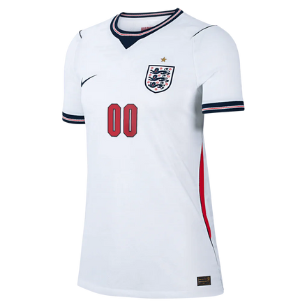 England National Team Nike Women's 2026 Home Match Authentic Custom Jersey - White