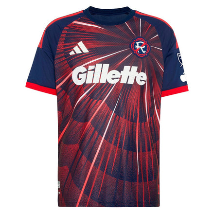 New England Revolution adidas 2026 Independence Day On-Field Authentic Patch Custom Jersey - Blue