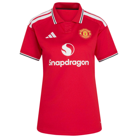 Bruno Fernandes Manchester United adidas Women's 2026/27 Home Replica Jersey - Red