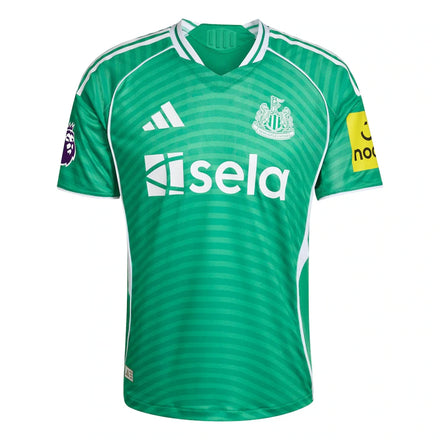 Newcastle United adidas 2025/26 Away Authentic Jersey with Patch - Green