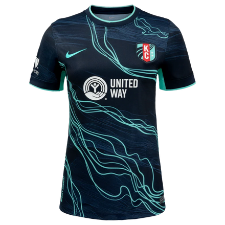 Kansas City Current Nike Women's 2026 Third Stadium Replica Jersey - Navy