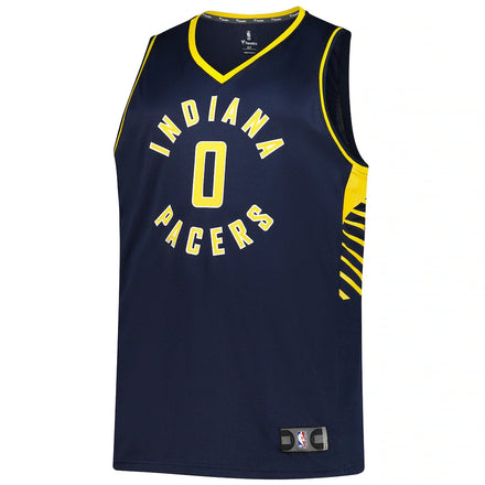 Tyrese Haliburton Indiana Pacers Fanatics Big & Tall Fast Break Jersey - Icon Edition - Navy