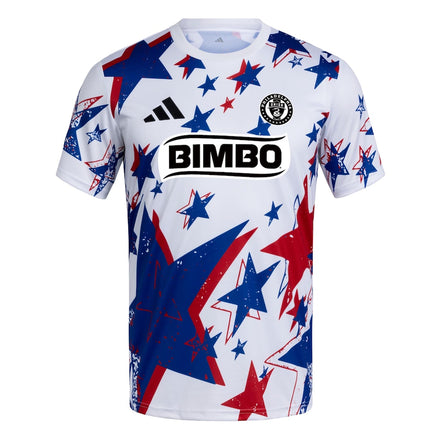 Philadelphia Union adidas 2026 Americana Pre-Match Jersey - White