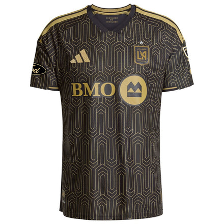 Aaron Long LAFC adidas 2026 Primary Kit On-Field Authentic Jersey - Black