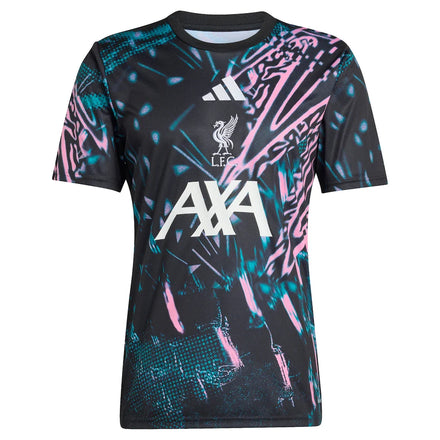 Liverpool adidas 2025/26 Pre-Match Training Jersey - Black
