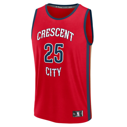 Trey Murphy III New Orleans Pelicans Fanatics Fast Break Replica Player Jersey - Statement Edition - Red