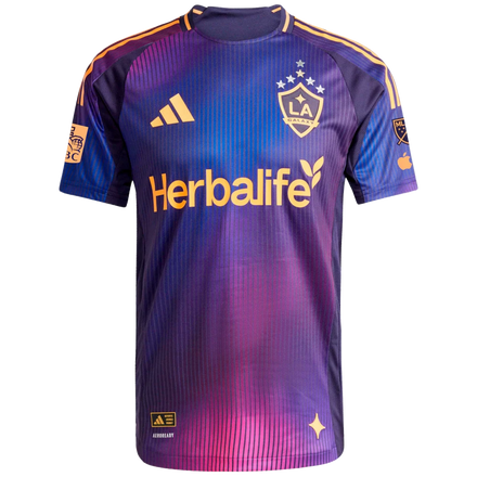 LA Galaxy adidas 2025 RIZON On-Field Authentic Patch Custom Jersey - Navy