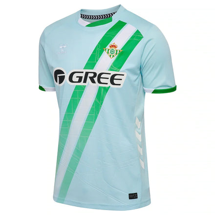 Real Betis Hummel Unisex Away 2025/26 Replica Jersey - Light Blue
