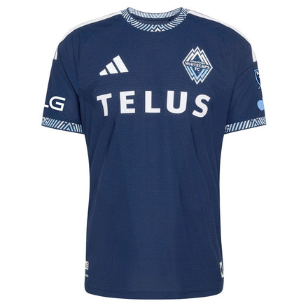 Vancouver Whitecaps FC adidas 2026 The Coastal On-Field Authentic Patch Custom Jersey - Blue