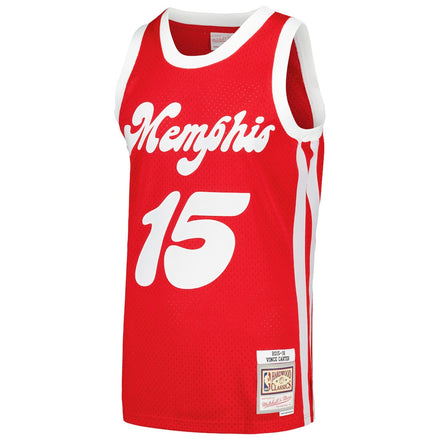 Vince Carter Memphis Grizzlies Mitchell & Ness 2015/16 Hardwood Classics Swingman Jersey - Red