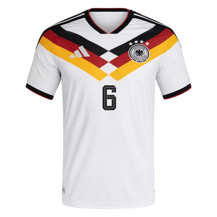 Joshua Kimmich Germany National Team adidas 2026 Home Authentic Jersey - White