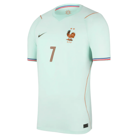 Ousmane Dembélé France National Team Nike 2026 Away Stadium Replica Jersey - Green