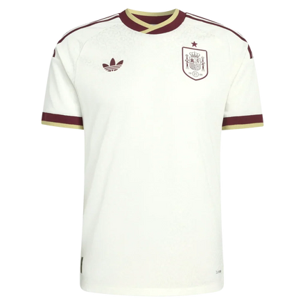 Spain National Team adidas 2026 Away On-Field Authentic Jersey - White