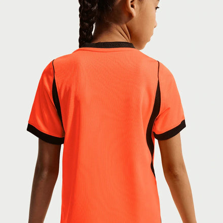 Netherlands National Team Nike Youth 2026 Home Stadium Replica Jersey - Orange