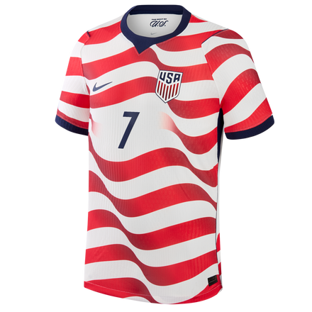 Giovanni Reyna USMNT Nike 2026 Home Match Authentic Jersey - White