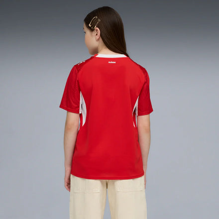 Switzerland National Team Puma Youth 2026 Home Replica Jersey - Red