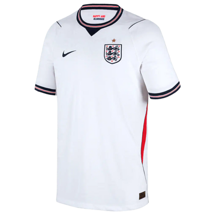 England National Team Nike Youth 2026 Home Match Authentic Jersey - White