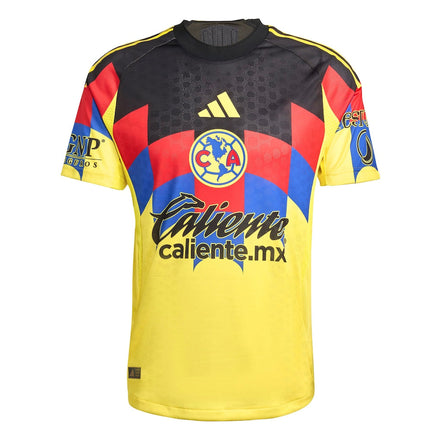 Club America adidas 2025/26 Home Authentic Jersey - Yellow