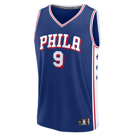 Kelly Oubre Jr. Philadelphia 76ers Fanatics Fast Break Custom Jersey - Icon Edition - Blue