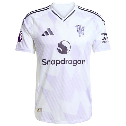 Bruno Fernandes Manchester United adidas 2025/26 Away Authentic Player Jersey - White