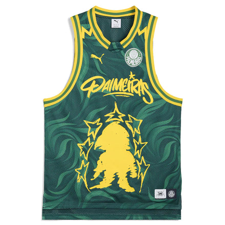 SE Palmeiras Puma 2025 FIFA Club World Cup dryCELL Basketball Jersey - Green