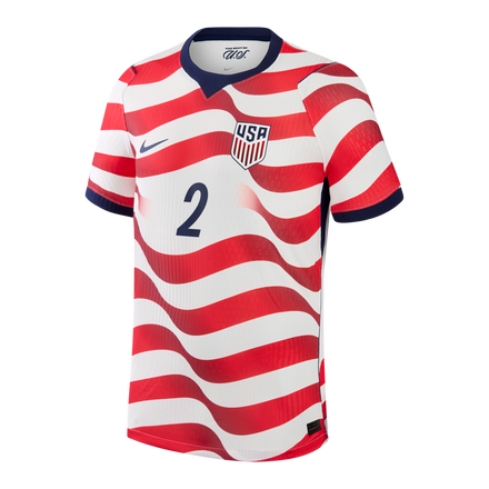Sergiño Dest USMNT Nike 2026 Home Match Authentic Jersey - White