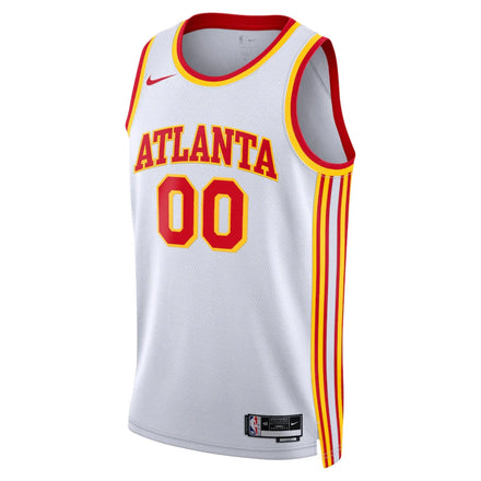 Atlanta Hawks Nike Unisex Swingman Custom Jersey White - Association Edition