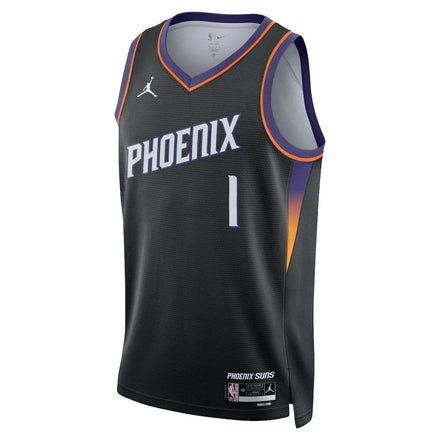 Devin Booker Phoenix Suns Jordan Brand Unisex Swingman Jersey - Statement Edition - Black