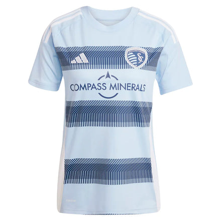 Erik Thommy Sporting Kansas City adidas Women's 2025 One KC Replica Player Jersey - Light Blue
