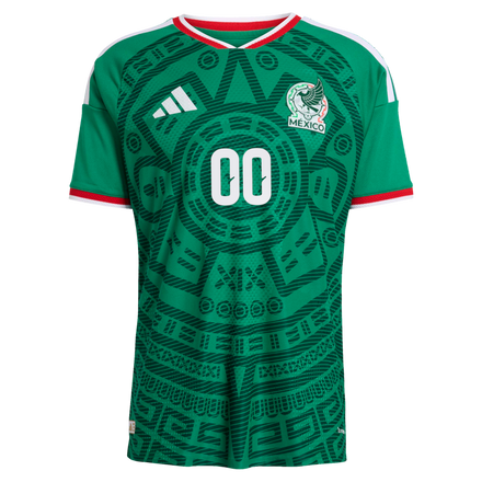Mexico National Team adidas 2026 Home Authentic Custom Jersey - Green