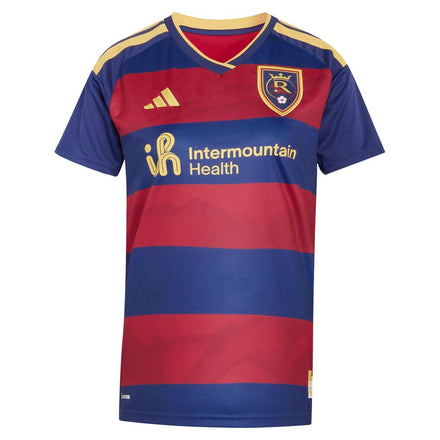 Justen Glad Real Salt Lake adidas Women's 2026 The Switchback On-Field Authentic Player Jersey - Red