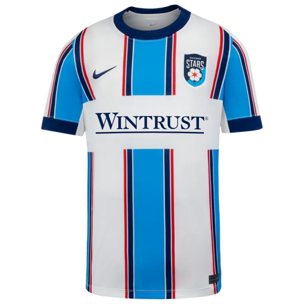 Chicago Stars FC Nike Youth 2026 Primary Stadium Replica Jersey - White