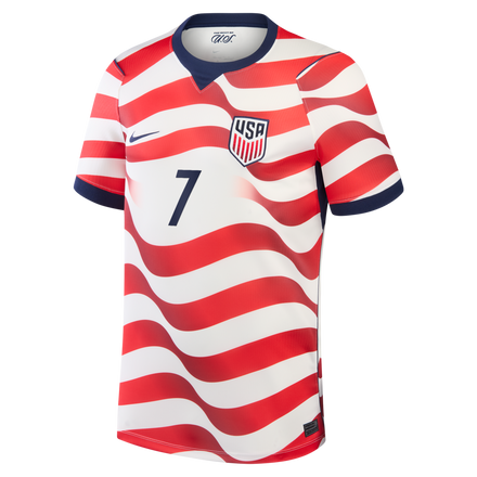 Giovanni Reyna USMNT Nike 2026 Home Stadium Replica Jersey - White