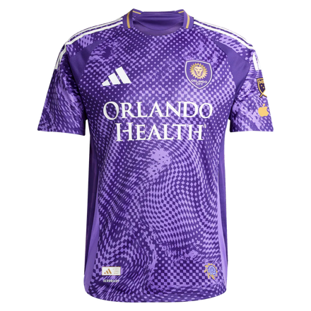 Orlando City SC adidas 2025 Perfect Storm On-Field Authentic Patch Custom Jersey - Purple
