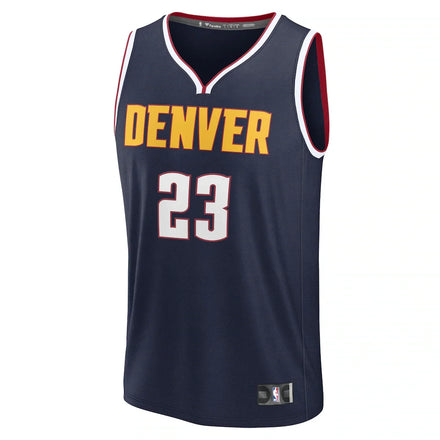 Cameron Johnson Denver Nuggets Fanatics Fast Break Replica Jersey - Navy - Icon Edition