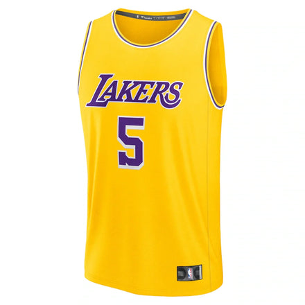 Deandre Ayton Los Angeles Lakers Fanatics Fast Break Replica Player Jersey - Icon Edition - Gold