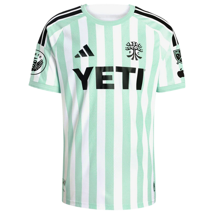 Austin FC adidas 2026 The Rooted Kit On-Field Authentic Patch Custom Jersey - White