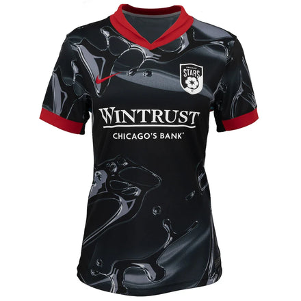 Chicago Stars FC Nike Women's 2025 Stadium Replica Jersey - Black