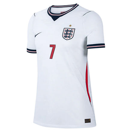 Bukayo Saka England National Team Nike Women's 2026 Home Match Authentic Jersey - White