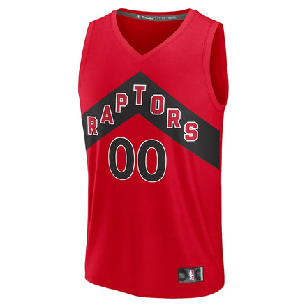 Toronto Raptors Fanatics Fast Break Custom Jersey - Icon Edition - Red