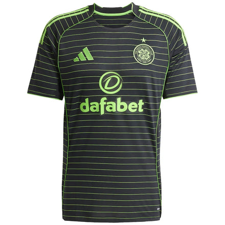 Celtic adidas 2025/26 Away Replica Jersey - Black