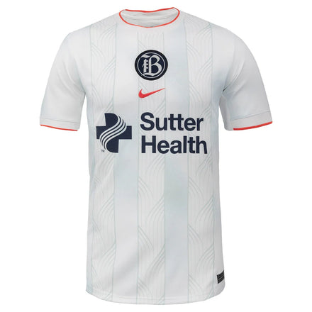 Bay FC Nike Youth 2025 Secondary Stadium Replica Jersey - White