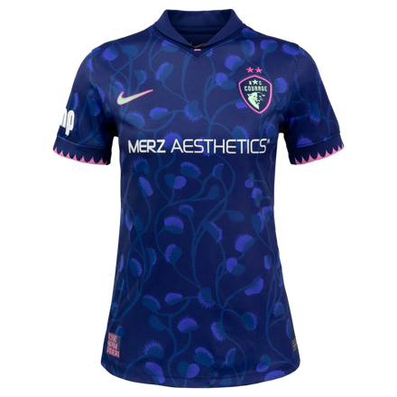 North Carolina Courage Nike Women's 2026 Third Stadium Replica Jersey - Navy