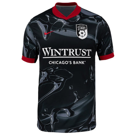 Chicago Stars FC Nike 2025 Secondary Stadium Replica Jersey - Black