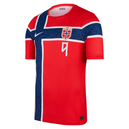 Erling Haaland Norway National Team Nike 2026 Home Match Authentic Jersey - Red